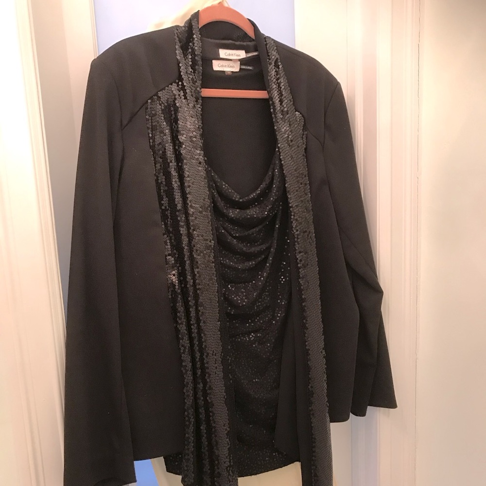 Calvin Klein 2 piece Jacket Set